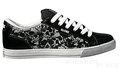 Globe GRAIL Black/Grey Skull Skaterschuhe Globe GRAIL Black/Grey Skull Skaterschuhe