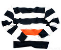 Record Mirko Crew Pullover weiß/navy/orange Record Mirko Crew Pullover weiß/navy/orange