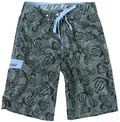 Santa Cruz Chinook Badehose charcoal