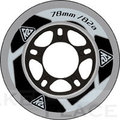 K2 Rollen 76mm Set ABEC 5 Kugellager mit Nylon Spacer