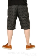 Reell Short Chino Chequered Black Grey Reell Short Chino Chequered Black Grey
