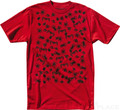 Emerica T-Shirt Slim Raid red Emerica T-Shirt Slim Raid red