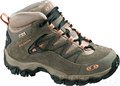 Salomon Extend Mid GTX kids shoes swamp thyme caramel