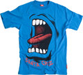 Santa Cruz  T-Shirt Big Hand blau