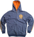 Santa Cruz Zip Hood Sweat Kuwahara Jeans Blau Santa Cruz Zip Hood Sweat Kuwahara Jeans Blau