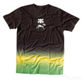 ipath T-Shirt Lion Dip TIE DYE / HEMP black