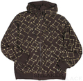 Record Jacket Zip Up Hood Aukland cacao