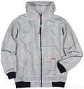 Record Jacke Hood Hunter blau/grau Record Jacke Hood Hunter blau/grau