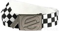 Santa Cruz Belt  Emb. Knot Chequer black/white