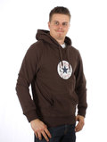 Converse Vintage Patch Hoody New Chocolate Brown Converse Vintage Patch Hoody New Chocolate Brown