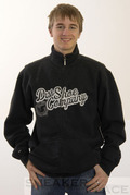 DVS Sweat Jacke Mock Black DVS Sweat Jacke Mock Black