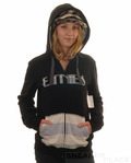 Etnies Zip Hooded Girls Black Etnies Zip Hooded Girls Black