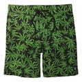 Fallen Boardshort Badehose Leaf Green