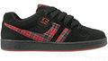 globe Finale black/red plaid shoes