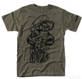 Globe Tee Fleissette Grey/Earth Globe Tee Fleissette Grey/Earth