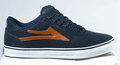 LAKAI Manchester SLT SMU Navy Orange SUEDE shoes