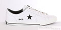 Converse One Star Ox Lea Leder white/black Schuhe Converse One Star Ox Lea Leder white/black Schuhe