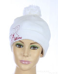 Oxbow Girls Beanie Maple White