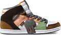 etnies Perry Mid Women brown green shoes