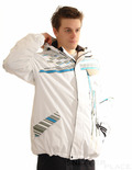 Oxbow Men winter jacket twined White