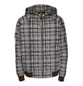 Record Jacke Hunter grau/schokolade Record Jacke Hunter grau/schokolade