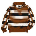 Record Knit Pullover Mokut bronze-weiß Record Knit Pullover Mokut bronze-weiß