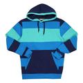 Record Sweatshirt Rino Hood blau-mint