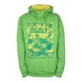 Record Hooded Sweat SHADES HOOD Lime Record Hooded Sweat SHADES HOOD Lime