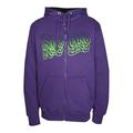Record Zip Up Hood Newton Purple Record Zip Up Hood Newton Purple