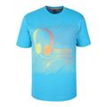 RECORD T-Shirt THOMPSON electric blue RECORD T-Shirt THOMPSON electric blue