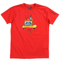 Record Kinder T-Shirt Unplugged Rot