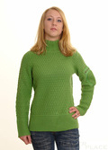 Oxbow Damen Wollpullover Rifty leaf green