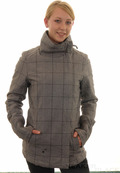 Ragwear Winterjacket Beam Gray melange checks