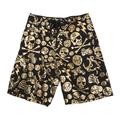 SANTA CRUZ Badehose Pieces of Eight Black