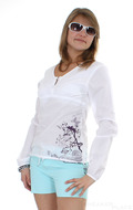 Oxbow Gramine Tunique ML Langarm White