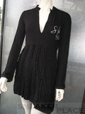 Split Tunika Black Split Tunika Black