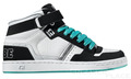 Globe Superfly Skaterschuhe weiß/schwarz/türkis Globe Superfly Skaterschuhe weiß/schwarz/türkis