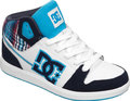 DC University mid Skaterschuhe f�r Frauen wei�/blau