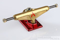 Venture Gold-Red Skateboard Trucks Set