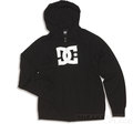 DC Logo Zip Hooded Black
