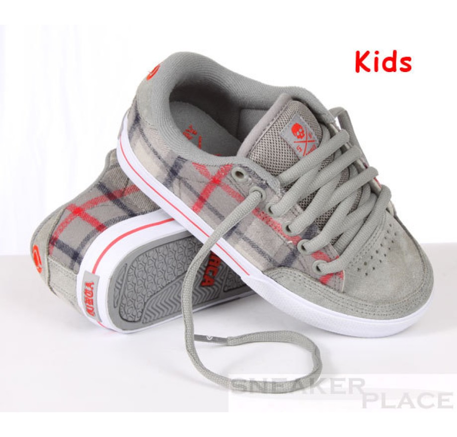 Circa AL 50 Lopez Kinderschuhe dove gray plaid
