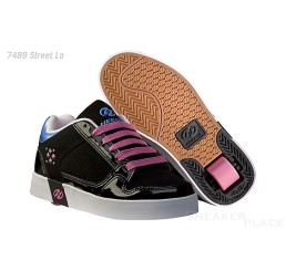 Heelys Street Lo Schuhe mit Rollen schwarz/pink