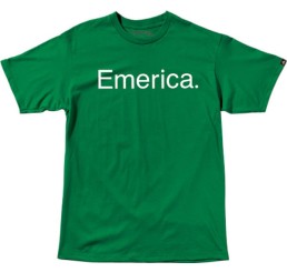 Emerica Junior T-Shirt Pure 7.0 green/white