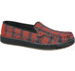 Globe Castro Red Plaid Schuhe