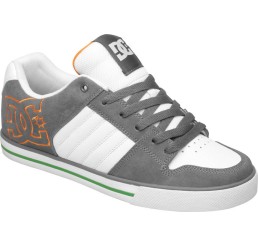 DC Chase Skaterschuhe Herren weiß-grau-orange