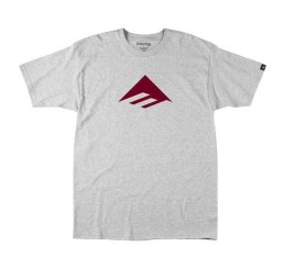 Emerica Junior Triangle 7.0 T-Shirt Basic grau rot