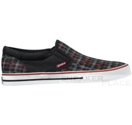 Globe Gotti G-Plaid Schuhe schwarz/rot